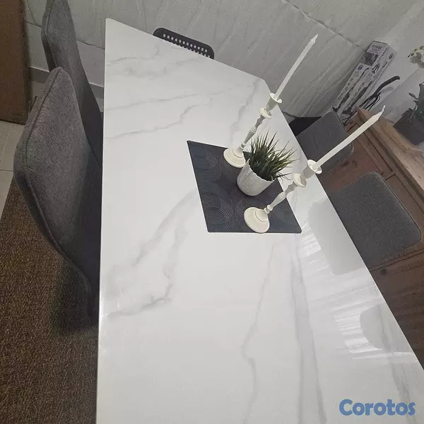 decoración y accesorios - Mesa de comedor para 6 sillas 2