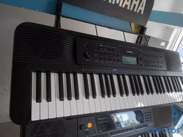 instrumentos musicales - Piano Yamaha Psr-E273 -61TECLAS  Incluye: fuente   1