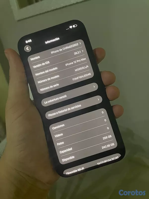 celulares y tabletas - iPhone 12 Pro Max 256gb turbo sim  2