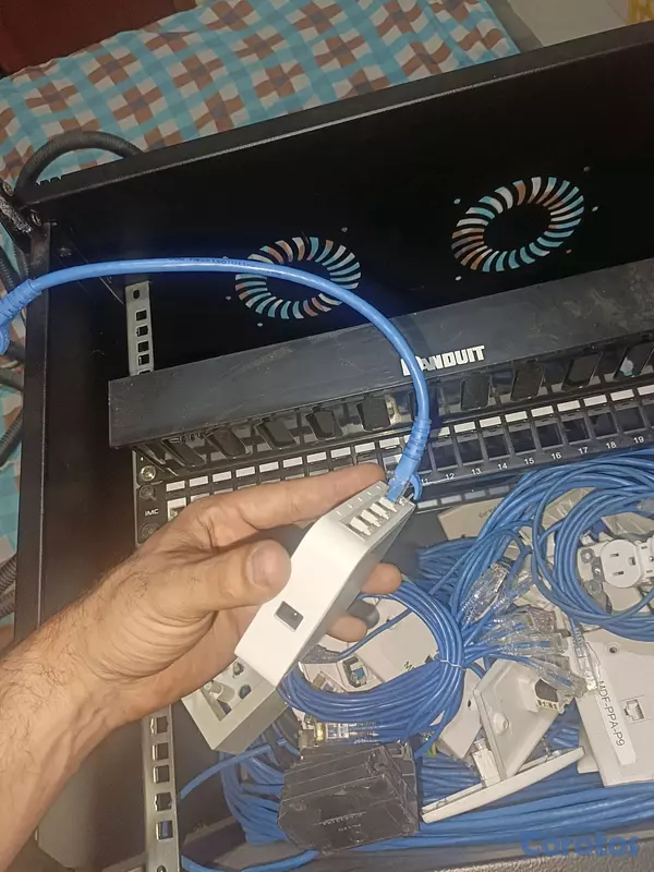 accesorios para electronica - caja de telecomunicaciones panduit, tplink  y todo lo que ves en la foto 5