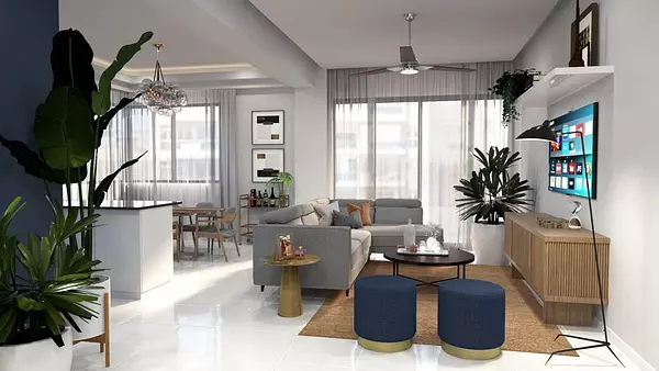 apartamentos -  Se Vende Amplio
 Apartamento 
en Bella Vista 2