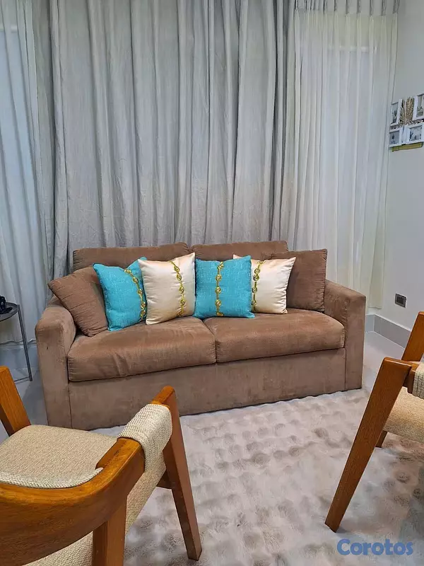 apartamentos - Alquilo apartamento amoblado en torre nueva a estr 9