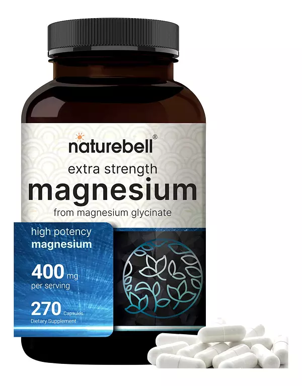 Salud y Equipamiento Médico - Naturebell Glicinato De Magnesio 400 Mg 2