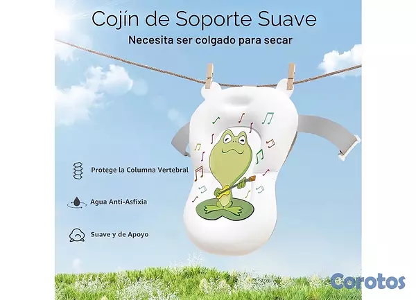 cuidado y nutricion - Bañera para bebé, para recién nacidos de 0 a 24 meses con termómetro  5