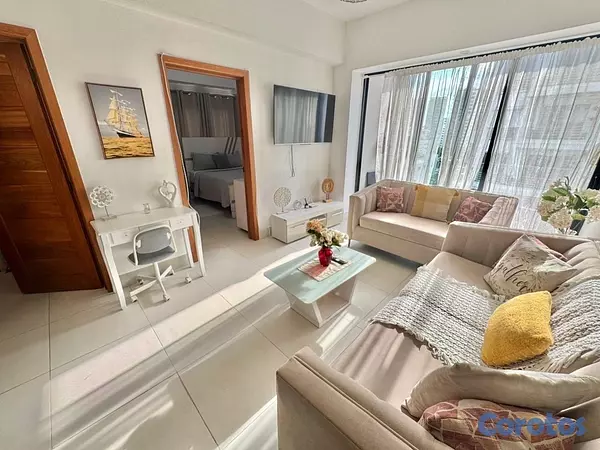 apartamentos - vendo amueblado serralles Ph piso 8 y 9 terraza jacuzzi privado dos hab con ba 2