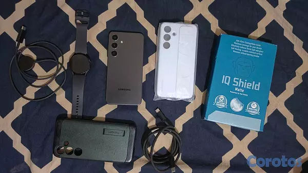 celulares y tabletas - Se Vende Galaxy Watch 6 y de regalo un s24 de 256g 2