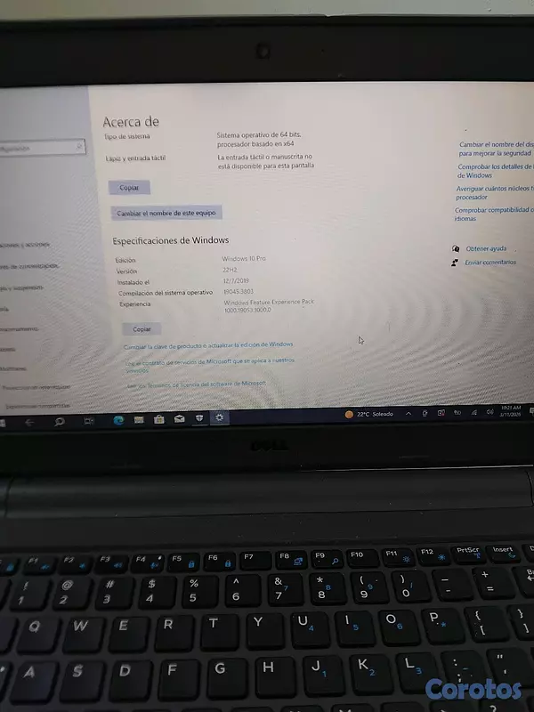 consolas y videojuegos - En venta Laptop Dell Latitude 3350 Intel I5 4g memoria 64bits 120g ssd 14'  10