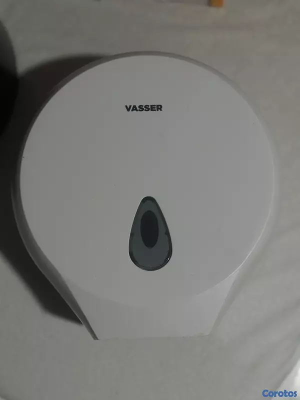 decoración y accesorios - Porta papel higiénico de plástico grande 2