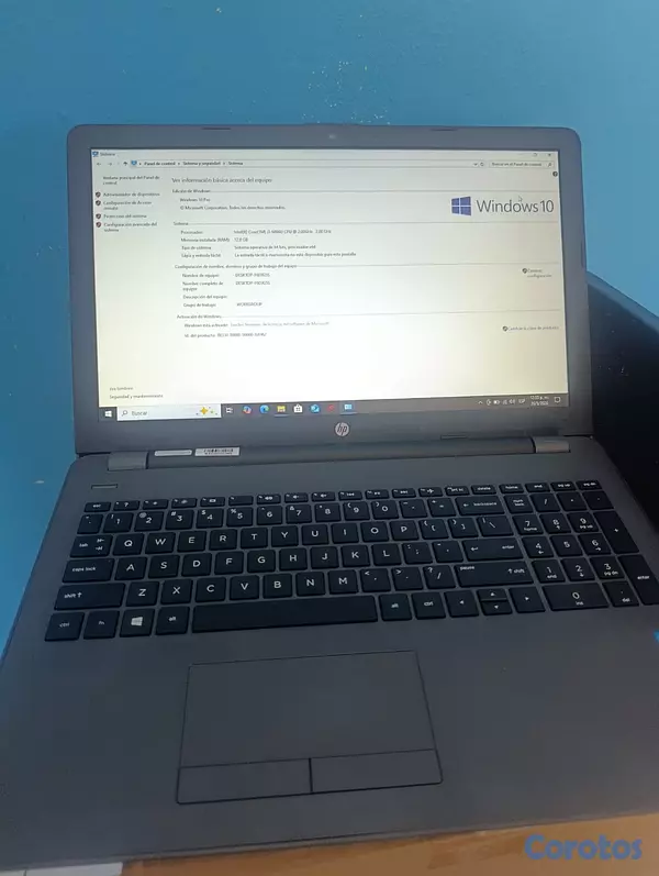 computadoras y laptops - Laptop hp 12 gb de RAM  5