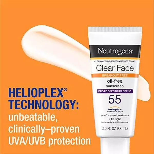 Salud y Equipamiento Médico - Protector Solar De Amplio Espectro - Neutrogena Clear Face 4