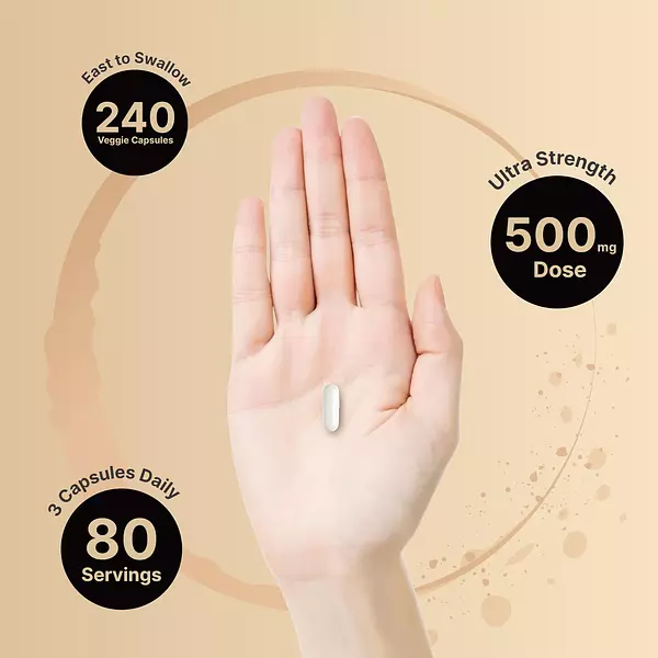 Salud y Equipamiento Médico - Glicinato De Magnesio 500 Mg 240 Cap De Naturebell 4