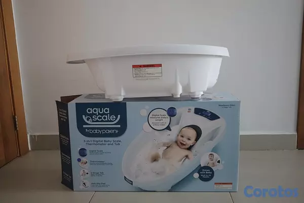 cuidado y nutricion - AQUASCALE 3 IN 1 BABY TUB / AQUASCALE BAÑERA BEBÉ 3 EN 1 2