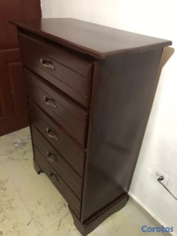 muebles y colchones - Biuro 5 Gavetas  en madera 5