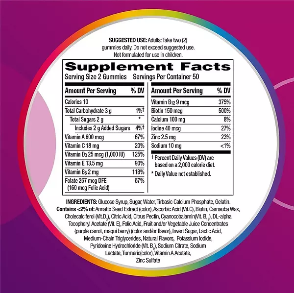 Salud y Equipamiento Médico - Multivitaminico Gomas Centrum 3