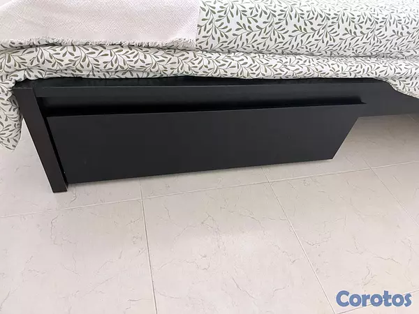 muebles y colchones - Cama Full malm Ikea con Colchon  5