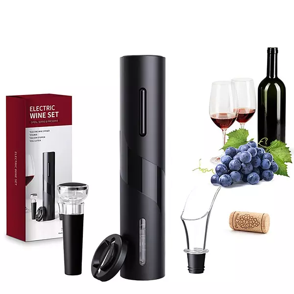 electrodomesticos - Descorchador de vino electrico, recargable, ideal para regalo 1