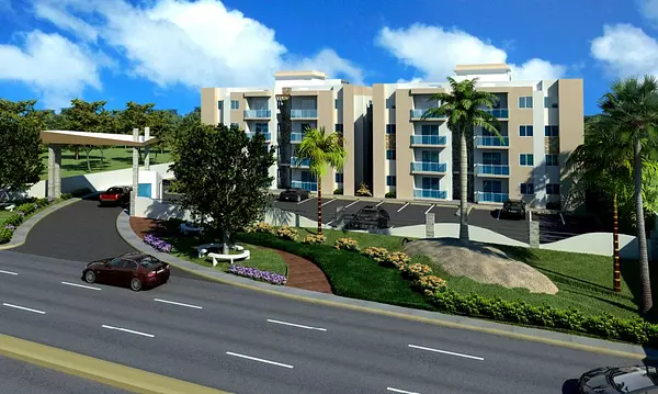 apartamentos - apartamento en boca chica en venta cerca playa 4