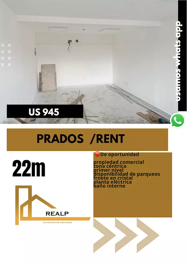 oficinas y locales comerciales - Locales en primer nivel prados  1
