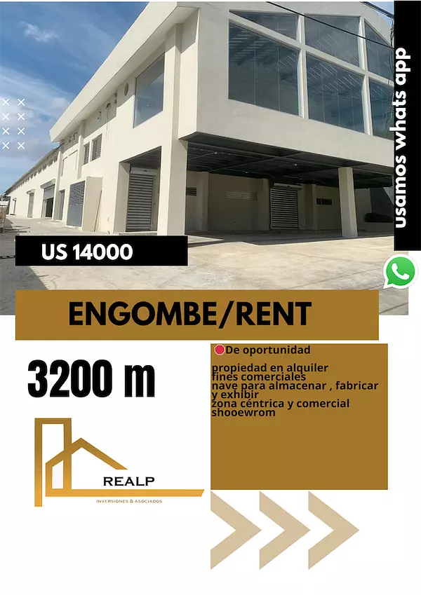 oficinas y locales comerciales - Nave en Engome 3200 m 1