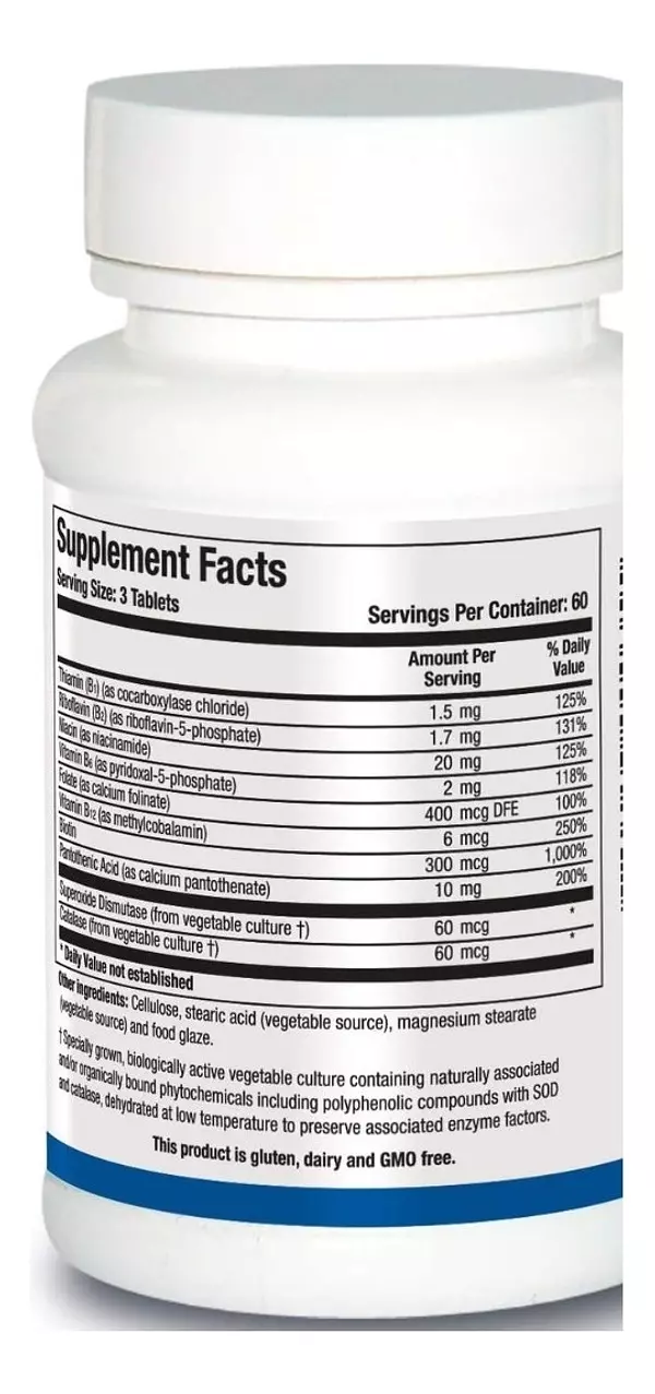 Salud y Equipamiento Médico - Complejo B 180 Tab Biotics - Unida - Unidad A $1559 2