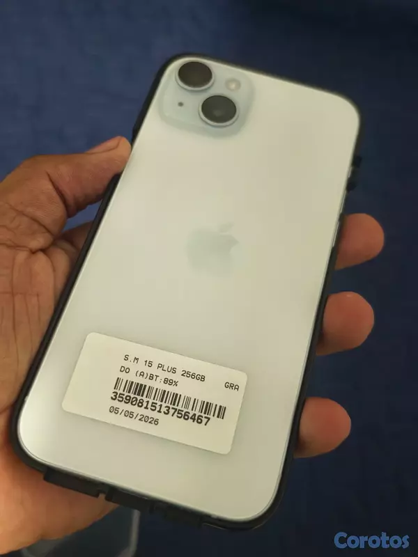 celulares y tabletas - IPhone 15 Plus 256 Gigas, Solo Esim, Doble Esim. 4