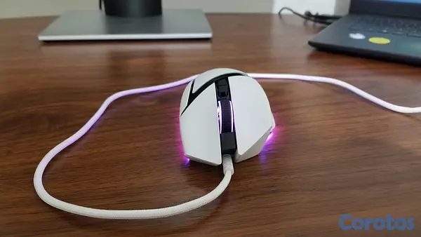 otros electronicos - Mouse gamer Razer Basilisk V3 blanco RGB 4