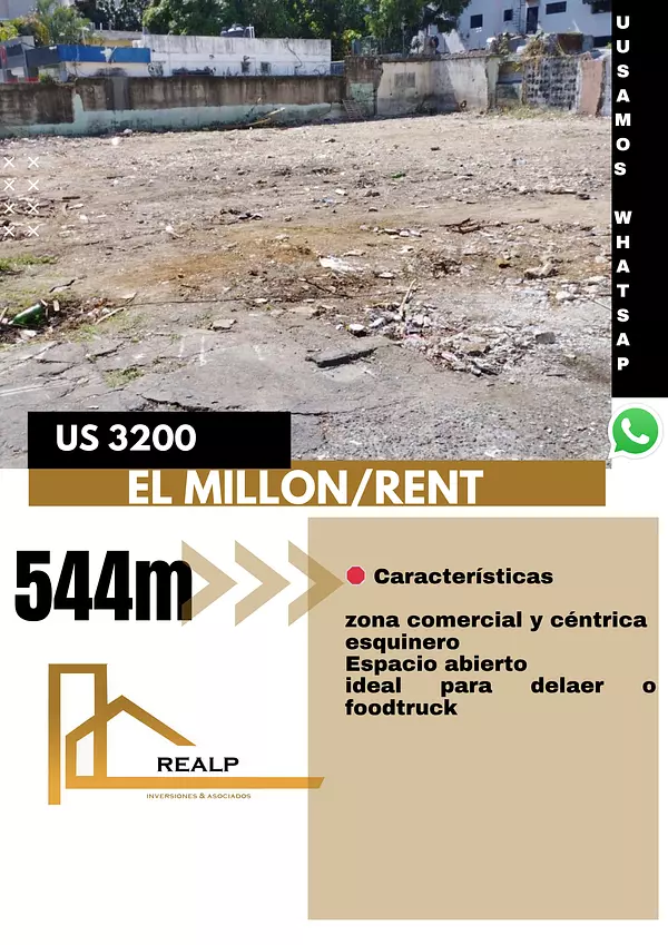 solares y terrenos - Solar céntrico en el Millon 1