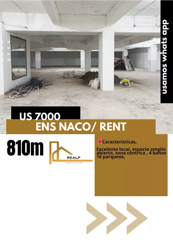 oficinas y locales comerciales - Local céntrico en Naco  1