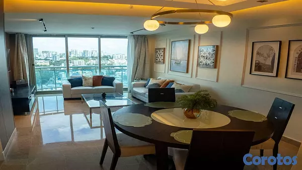 apartamentos - Apartamento Amueblado En Malecón Center 4