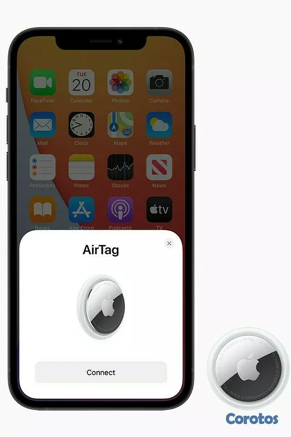 accesorios para electronica - Rastreador inteligente AirTag Apple 3