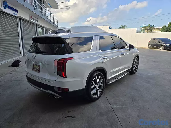jeepetas y camionetas - HYUNDAI PALISADE 2019 BLANCA GASOLINA 8