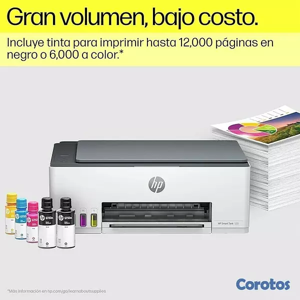 impresoras y scanners - HP SMART TANK 520 - ALL IN ONE PRINTER- SISTEMA DE TINTA CONTINUA - COLOR - PRIN