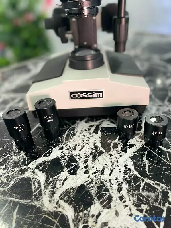 equipos profesionales - Microscopio biologico profesional para laboratorio 40X~1600X Microscopio clinico 9