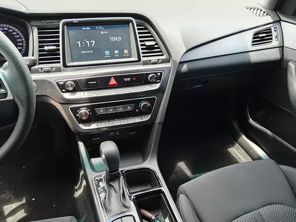 carros - HYUNDAI SONATA NEW RISE 2019 NEGRO GASOLINA 7