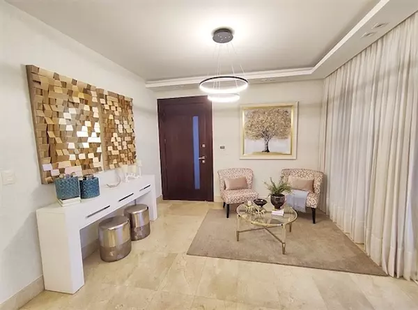apartamentos - Amueblado de renta en La Zurza Santiago  5