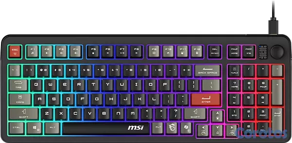 computadoras y laptops - TECLADO MSI FORGE GK110 US, GAMING, SWITCHES MENBR 1