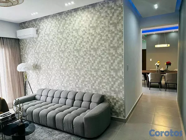 apartamentos - Alquiler de Apartamento Amueblado en Bella vista 6