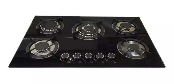 cocina - Estufa Empotrable Cristal Templado Vitrocristal Gas 5 Quemadores Cocina 2
