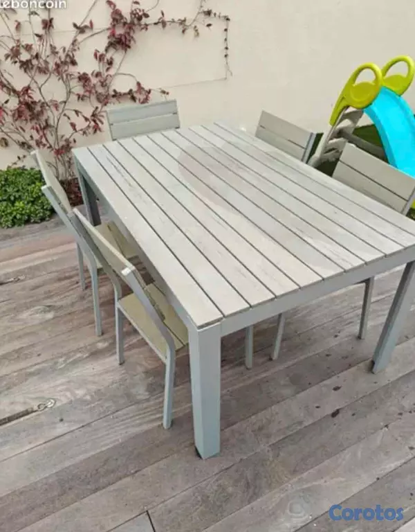 herramientas, jardines y exterior - 2 juego de  comedor de  terraza  o patio  6 sillas 2