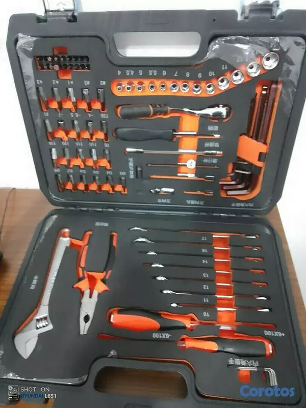 herramientas, jardines y exterior - KIT DE HERRAMIENTAS HS-T-CS1 6