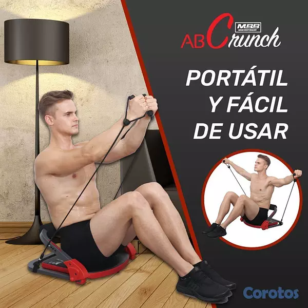 Artículos Deportivos - Ejercitador Abdominal Compacto 5