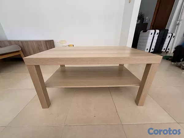 decoración y accesorios - Mesa de centro IKEA LACK con repisa – Funcional y moderna 2