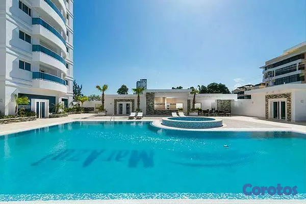 apartamentos - En Alquiler Amueblado Apartamento en Torre Mar Azul An. Anacaona 2