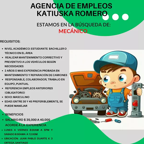 empleos disponibles - Empleos varios 7
