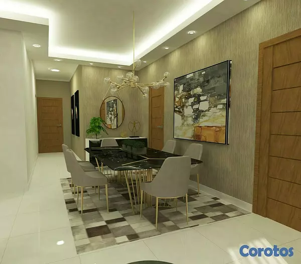 apartamentos - APARTAMENTOS DE 2 HABITACIONES, SECTOR CACICAZGOS, AREA SOCIAL. 4