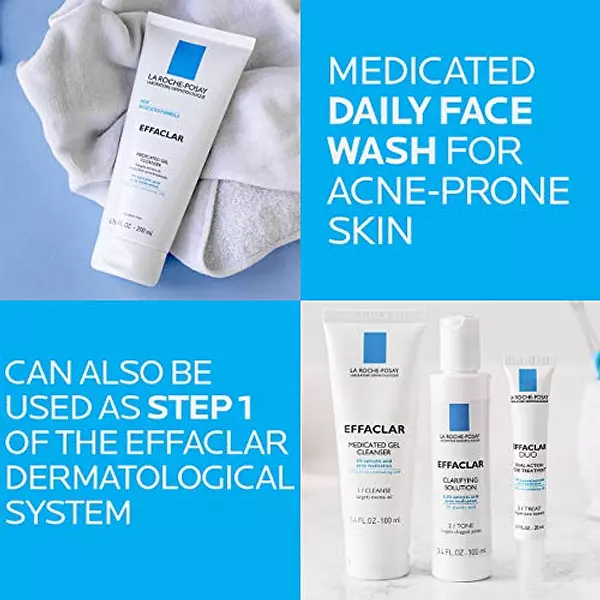 Salud y Equipamiento Médico - La Roche-posay Effaclar Gel Medicado Acne Lavado De Cara 5