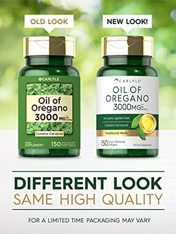 Salud y Equipamiento Médico - Aceite De Oregano -150 Capsulas De Gelatina Blanda 2
