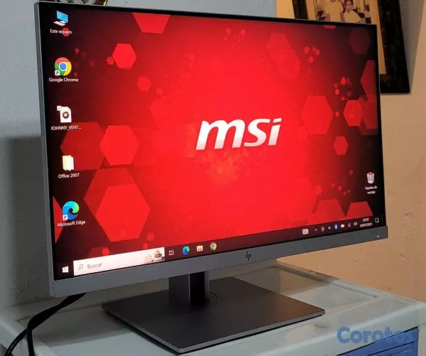 computadoras y laptops - Monitor ips hp 24 Pulg full 1080p hdmi entradas usb 1