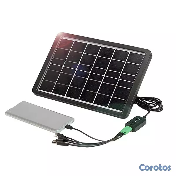 plantas e inversores - Panel Solar Portátil USB – Carga Celulares - Table 1