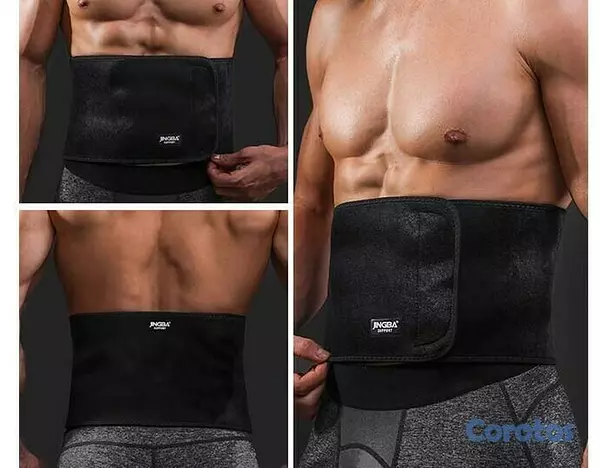 salud y belleza - Soporte de cintura con protección ajustado - JINGBA 7886 2